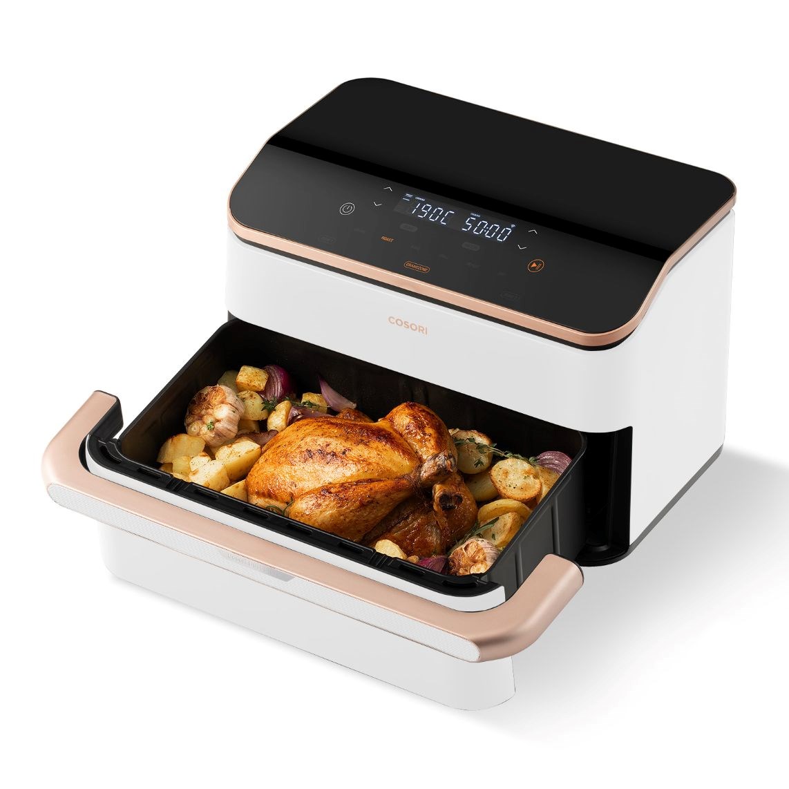 Cosori TF101S Dual blaze TwinFry, bílá