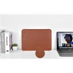 COTEetCI PU tenké puzdro s magnetickým zatváraním pre Apple Macbook Pro 16 čierne