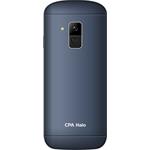 CPA Halo 28 Senior modrý telefón s nabíjacím stojanom