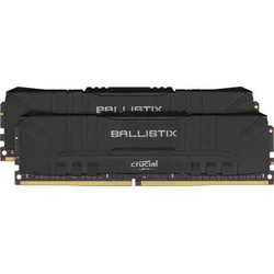 Crucial Ballistix Black DDR4 16GB (2x8) 3000MHz CL15 1.35V BL2K8G30C15U4B - Paměťové moduly