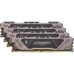 Crucial Ballistix Sport AT DDR4 64GB (4x16) 3200MHz CL16 1.35V Dual Ranked