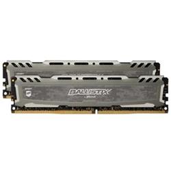 Crucial Ballistix Sport LT Grey DDR4 16GB (2x8) 3200MHz CL16 1.35V Single Ranked
