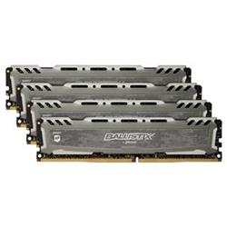 Crucial Ballistix Sport LT Grey DDR4 64GB (4x16) 3200MHz CL16 1.35V Dual Ranked