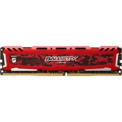 Crucial Ballistix Sport LT Red DDR4 16GB 3200MHz CL16 1.35V Dual Ranked