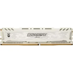 Crucial Ballistix Sport LT White DDR4 8GB 3200MHz CL16 1.35V Single Ranked