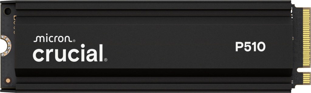Crucial P510 1TB chladič