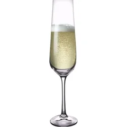 Crystalex Sklenice Sandra 0,2 l sekt, 6 ks 