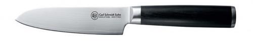 CS Solingen Santoku nôž Damascénska nerezová oceľ KONSTANZ, 12,5 cm