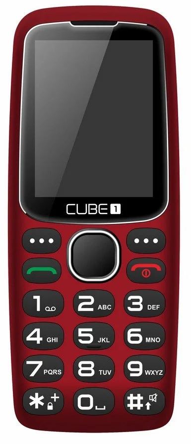 CUBE1 S300 senior červený