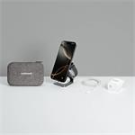 Cubenest 3v1 Qi2.2 Skladacia bezdrôtová magnetická nabíjačka SQ312 Ultra Grey