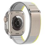 Cubenest Apple Watch Strap Trail Loop BEIGE so žltou/bielou (42-49 mm)