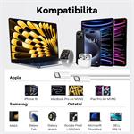 Cubenest Opletený kábel USB-C 1-pack White