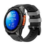 Cubenest Premium Silicone Garmin QuickFit Band BLACK/GREY 26mm
