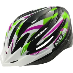 Cyklo přilba SULOV ALESSIA, fialovo-zelená, M 55-58cm