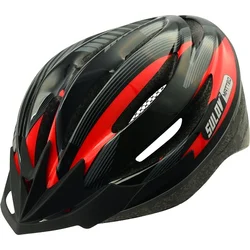 Cyklo přilba SULOV MATTEO, černo-červená, M 55-58cm