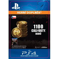 CZ PS4 - 1,000 (+100 Bonus) Call of Duty Point elektronická licence