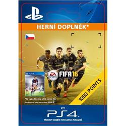 CZ PS4 - 1,050 FIFA 16 Points elektronická licence