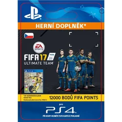 CZ PS4 - 12000 FIFA 17 Points Pack elektronická licence