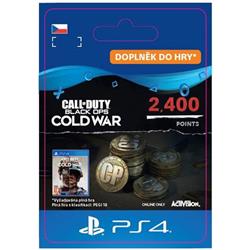 CZ PS4 - 2,400 Call of Duty®: Black Ops Cold War Points elektronická licence