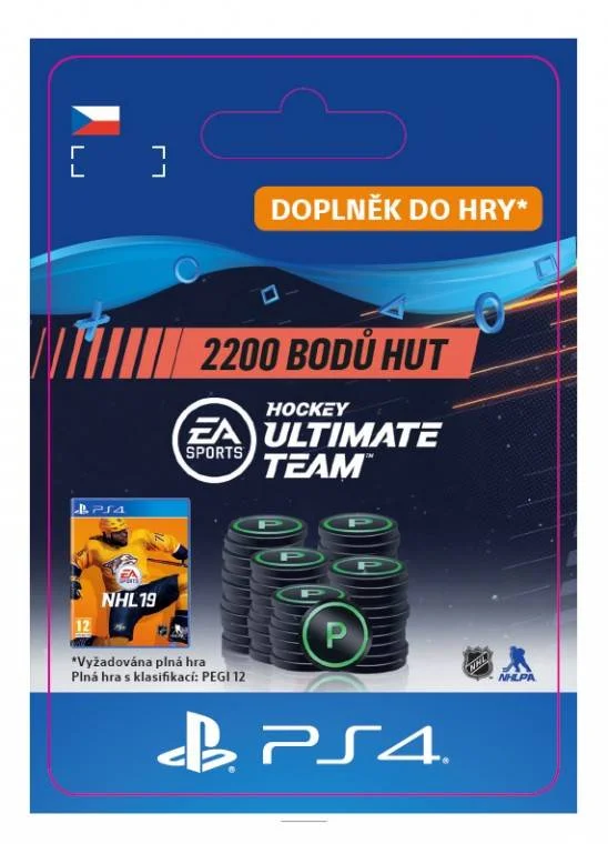 CZ PS4 - 2200 NHL™ 19 Points Pack elektronická licence