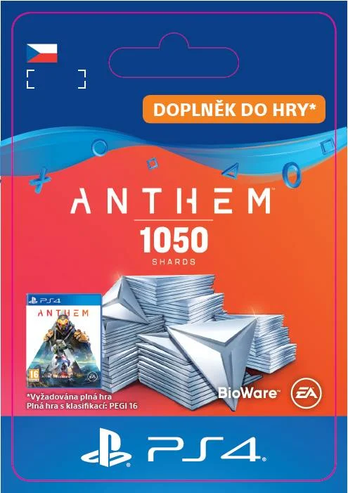 CZ PS4 - Anthem™ 1050 Shards Pack elektronická licence