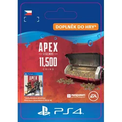 CZ PS4 - Apex Legends10,000 (+1500 Bonus) Apex Coins elektronická licence