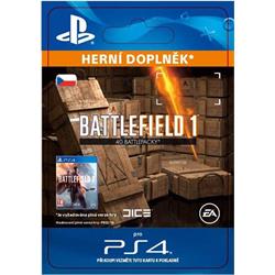 CZ PS4 - Battlefield 1 Battlepacks x 40 elektronická licence