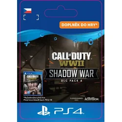 CZ PS4 - COD: WWII Shadow War: DLC Pack4 elektronická licence