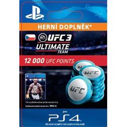 CZ PS4 - EA SPORTS™ UFC® 3 - 12000 UFC POINTS elektronická licence