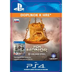 CZ PS4 - FOR HONOR™ 150 000 STEEL Credits Pack elektronická licence