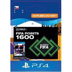 CZ PS4 - FUT 21 – FIFA Points 1600 elektronická licence