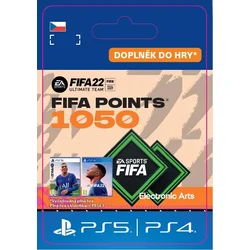 CZ PS4 - FUT 22 – FIFA Points 1050 elektronická licence