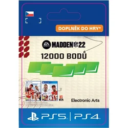CZ PS4 - MADDEN NFL 22 - 12000 Madden Points elektronická licence