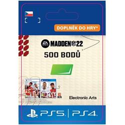 CZ PS4 - MADDEN NFL 22 - 500 Madden Points elektronická licence