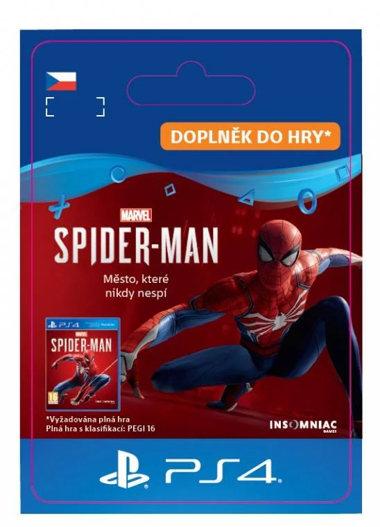 CZ PS4 - Marvel’s Spider-Man: The City that Never Sleeps elektronická licence