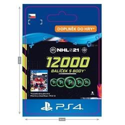 CZ PS4 - NHL 21 – 12000 Points Pack elektronická licence