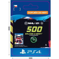 CZ PS4 - NHL 21 – 500 Points Pack elektronická licence