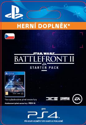 CZ PS4 - STAR WARS™ Battlefront™ II Starter Pack (Av. 14.11.2017) elektronická licence