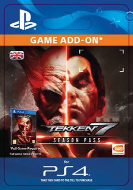 CZ PS4 - TEKKEN 7 - Season Pass elektronická licence