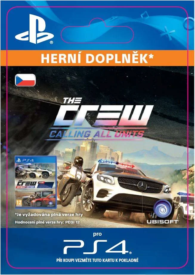 CZ PS4 - THE CREW CALLING ALL UNITS elektronická licence