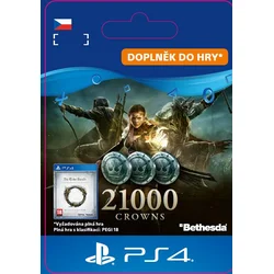 CZ PS4 - The Elder Scrolls® Online: 21000 Crowns elektronická licence