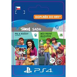 CZ PS4 - The Sims™ 4 Cats and Dogs Plus My First Pet Stuff Bundle elektronická licence