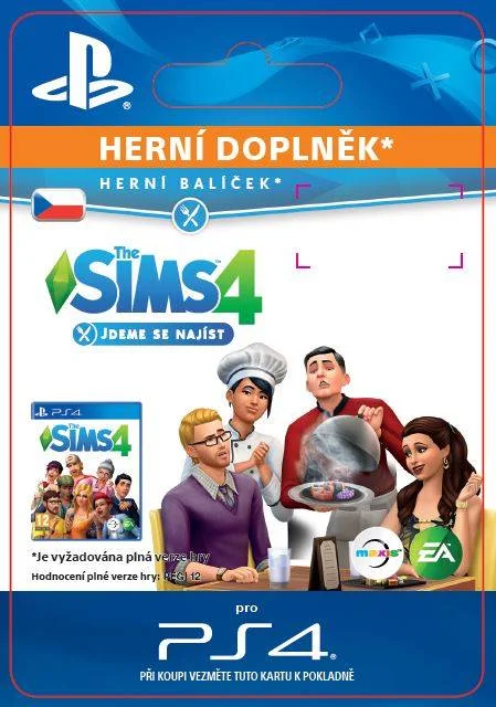 CZ PS4 - The Sims™ 4 Dine Out 9.1.2018 elektronická licence