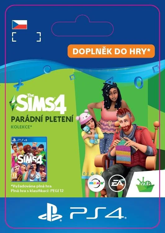 CZ PS4 - The Sims™ 4 Nifty Knitting Stuff Pack elektronická licence