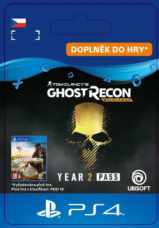 CZ PS4 - Tom Clancy’s Ghost Recon® Wildlands Year 2 Pass elektronická licence
