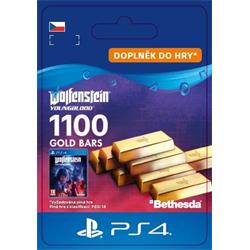 CZ PS4 - Wolfenstein: Youngblood - 1100 Gold Bars elektronická licence