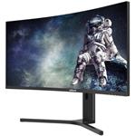 DAHUA 34" LED LM34-E330CA/ herní/ VA panel/ 3440x1440 (UW-QHD)/ 3500:1/ 1ms/ 300cd/m2/ 2xHDMI/ 2xDP/ PIVOT/ VESA 100x100