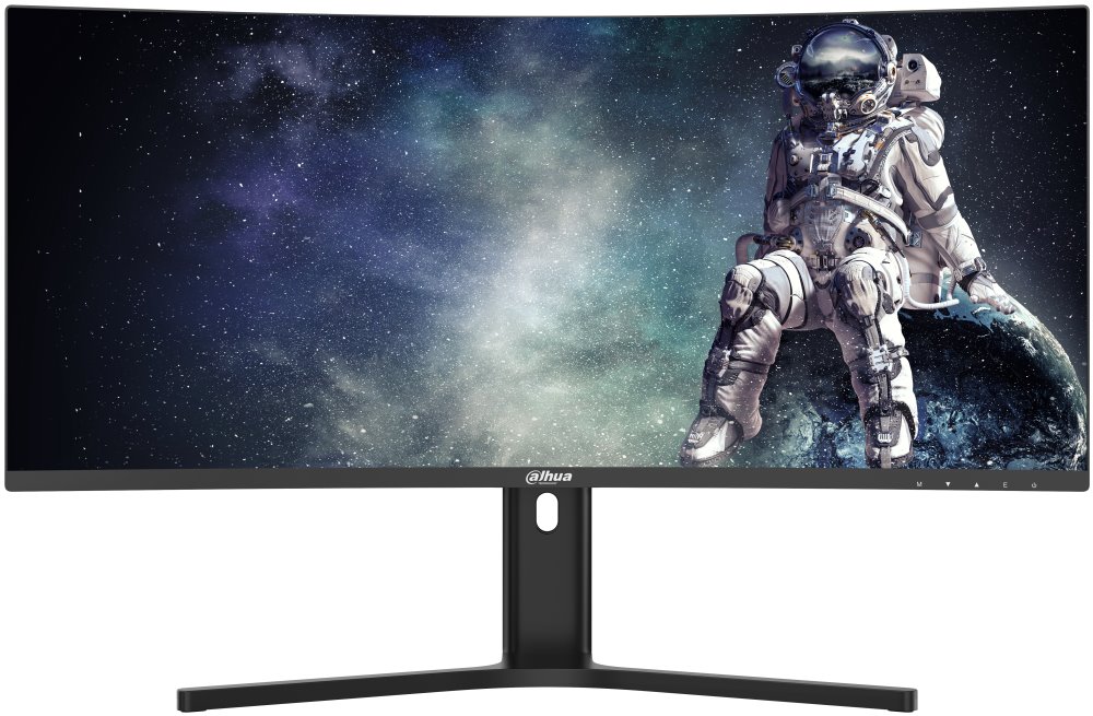 DAHUA 34" LED LM34-E330CA/ herní/ VA panel/ 3440x1440 (UW-QHD)/ 3500:1/ 1ms/ 300cd/m2/ 2xHDMI/ 2xDP/ PIVOT/ VESA 100x100