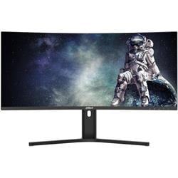 DAHUA 34" LED LM34-E330CA/ herní/ VA panel/ 3440x1440 (UW-QHD)/ 3500:1/ 1ms/ 300cd/m2/ 2xHDMI/ 2xDP/ PIVOT/ VESA 100x100