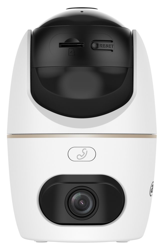 DAHUA IP kamera H5D-5F/ duální/ vnitřní/ Wi-Fi/ 5 + 5 Mpix/ objektiv 3,6mm/ H.265/ IR až 30m/ CZ app